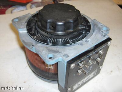 Powerstat variac variable transformer 15 amp 0-140 vac