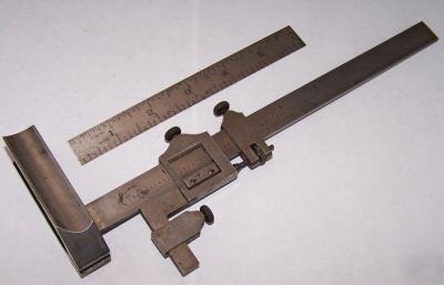 Starrett vernier height gauge # 354, measures 0