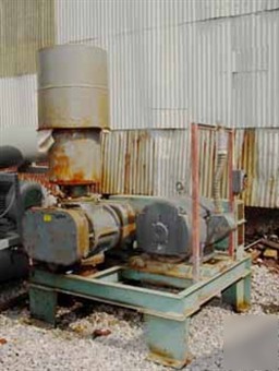 Used: gardner denver horizontal rotary displacement blo