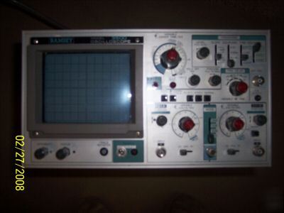 Ramsey model 3500 dual trace oscilloscope