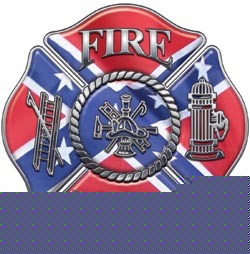 Firefighter decal reflective 12