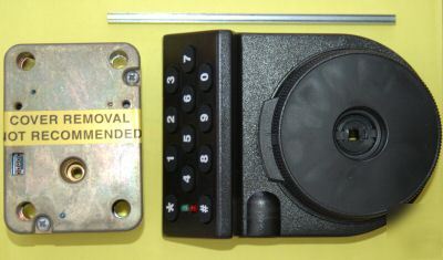 Kaba mas T52 self powered safe lock for 3.5 inch door
