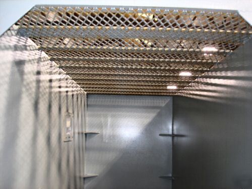 New * aircraft tire inflation safety booth on casters *