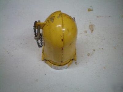 New oxygen argon CO2 safety cap 