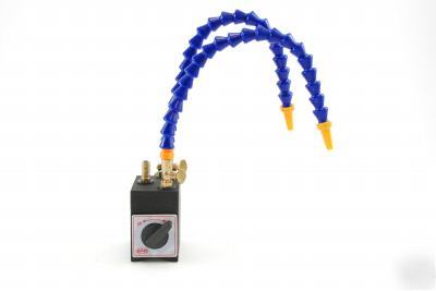 Strong adjustable coolant hose magnetic base valves cnc