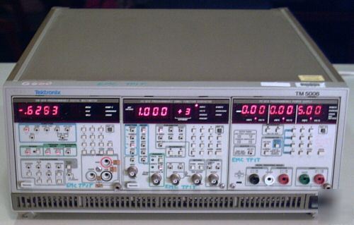 Tm 5006, dm 5010, fg 5010, ps 5010 tektronix