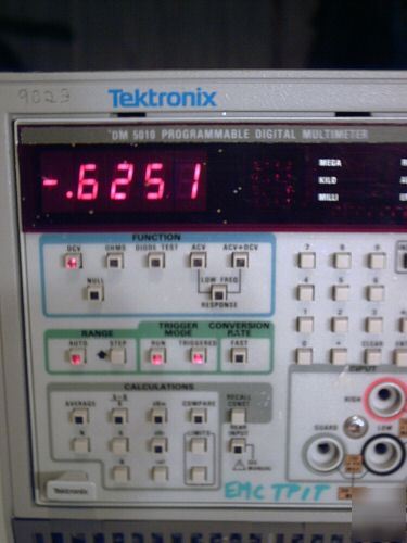 Tm 5006, dm 5010, fg 5010, ps 5010 tektronix