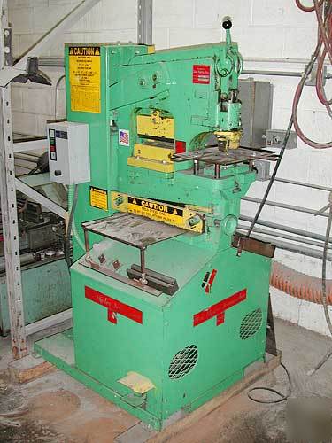 Uni-hydro model 42-14 ironworker, 42 ton, works great 