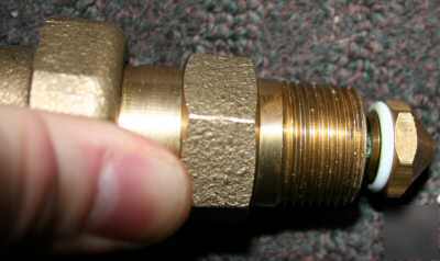 Wesco hand operated brass valve 3/4