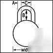 New lot of 50 master lock combination locks #1502