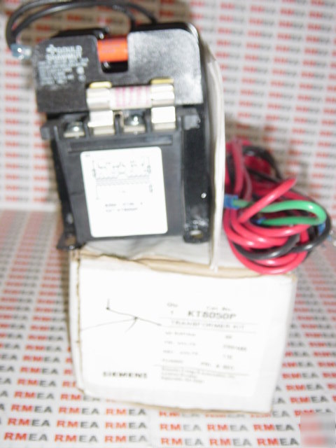 New siemens transformer kit KT8050P 50 va 