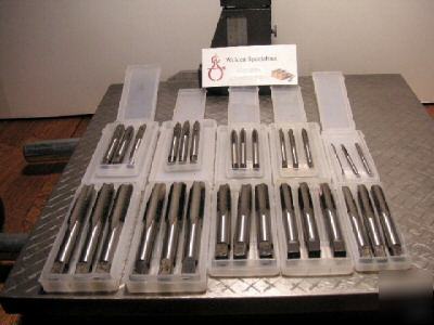 30 pc metric tap set, 10 sizes, plug, bottoming & taper