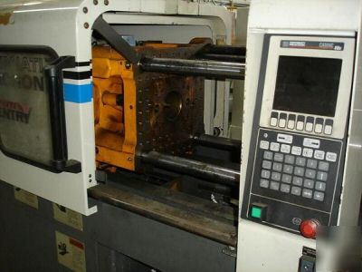 33 ton, 2.27 oz. cincinnati injection molding machine 