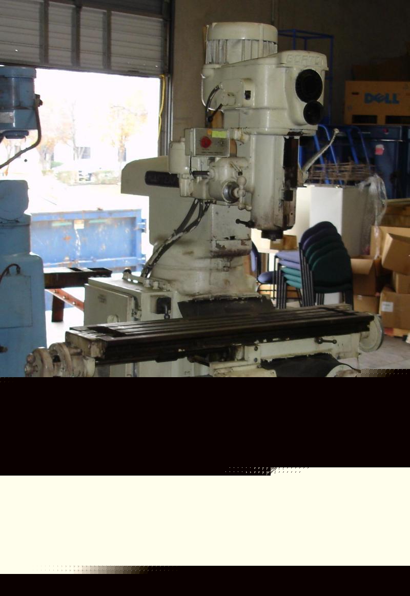 Gorton mastermil model 1-22 industrial vertical mill 