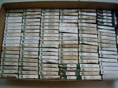 Huge wholesale lot chicago rawhide oil seals 117 total 