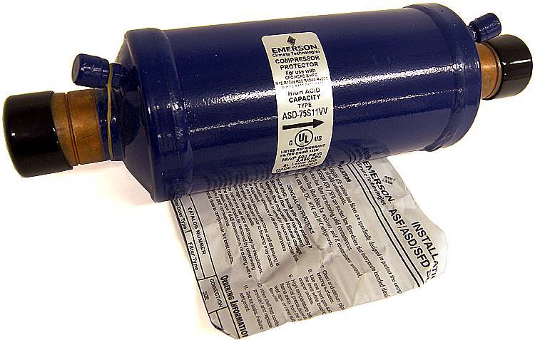 New emerson suction line filter drier asd-75S11VV dryer