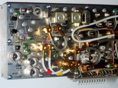Tek if attenuator / band pass / sweeper assembly