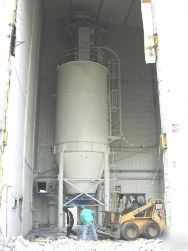 12' dia x 20' straight side silo & bin activator (3657)