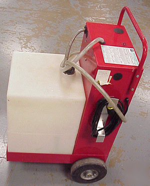 Flow-rite portable forklift battery watering cart