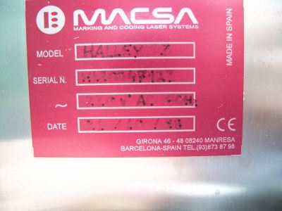 Halley laser system 3 (macsa) complete system ( )