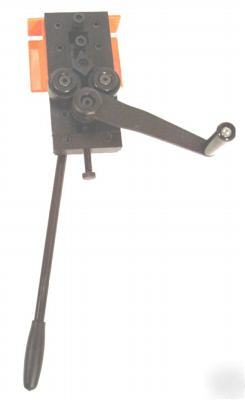 Master rivet bend roll tool