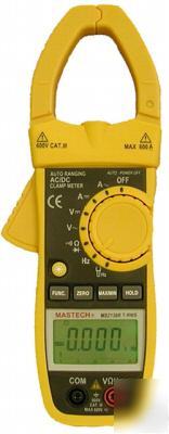 New 1000A ac/dc mastech auto-range true rms clamp meter 