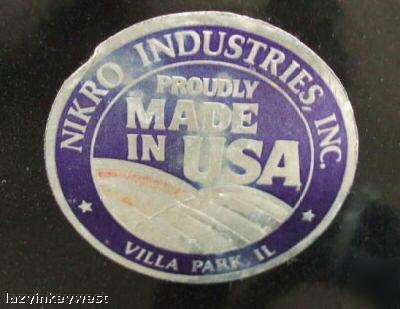 Nikro portable air cleaning system /smoke eater