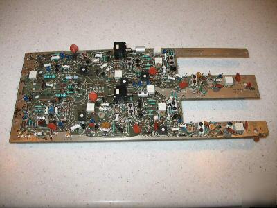 Tektronix 475 oscilloscope teardown vertical preamp bd.