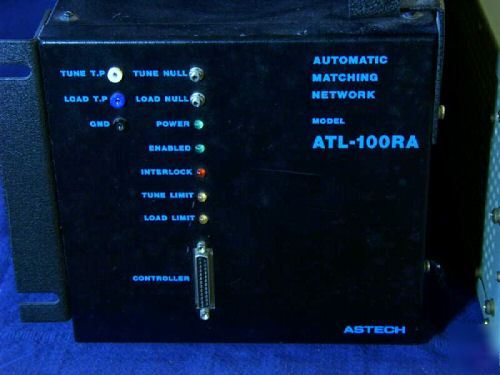 Rfpp advanced energy lf-5 & astec rf match network 500W