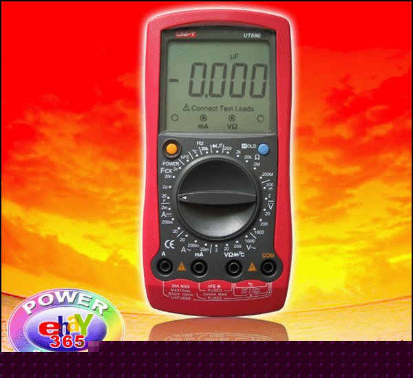 Uni-t professional digital temp multi meter multimeter