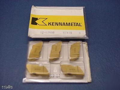 5PC NG4250R KC810 kennametal grooving insert 