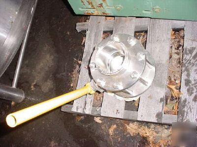 Ball valve 316L stainless steel 4 inch