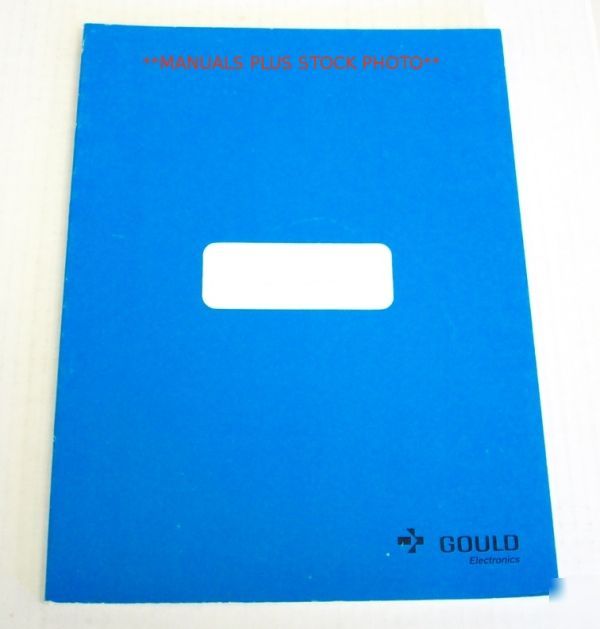 Gould 3600/3800 service manual - $5 shipping 