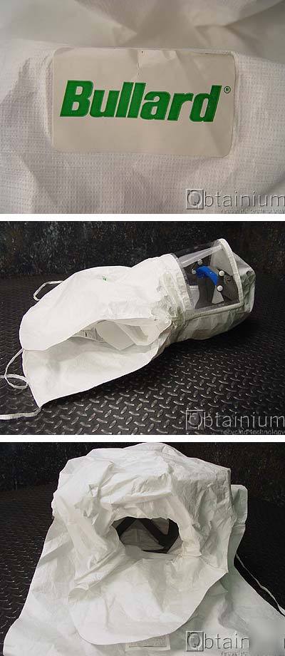 New 5 ea bullard CC20 series papr hood w/ headbands 