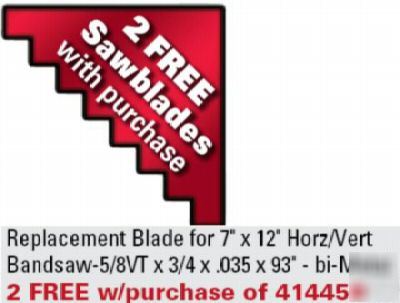 New jet 414459 7X12 horizontal/vertical bandsaw, 