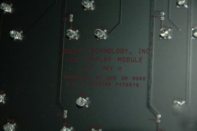New solar technologies led display module v-3 