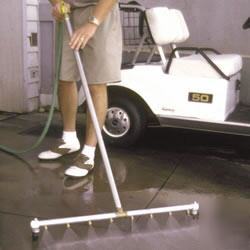Jet blast water broom: 32
