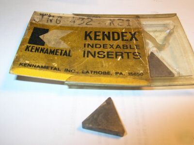 Kennametal carbide inserts tng-432 K21