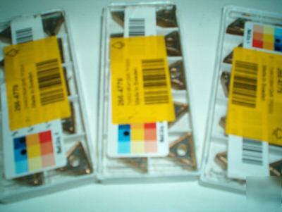 Lot of 30 seco carbide indexable inserts TNMG160412-M5