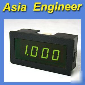 3 1/2 green led digital amp panel meter ac 2A