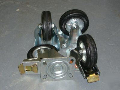 Castors - 4 x 6