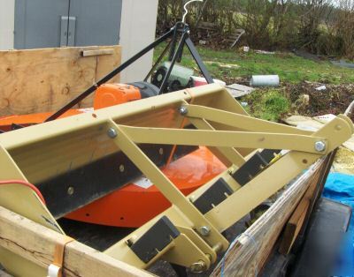 Land pride rotary cutter, box scraper, utility trailer