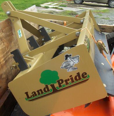 Land pride rotary cutter, box scraper, utility trailer