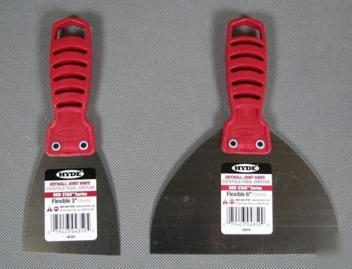 Lot of 100 drywall joint knife flexible 3