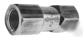 New brand air compressor in line check valve 1X1NPT