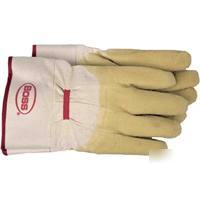 Boss mfg co glove rubber coated cotton 8424