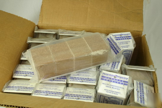 Lot furnace level shim blocks thermotwist 17525 polymer