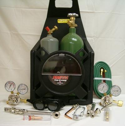 New smith portable welding & cutting torch kit tl-550 