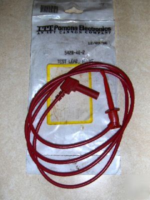 Pomona itt cannon 5428-48-2 fluke test lead minigrabber