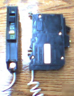 Square d 20 amp 1 pole QOB120VHGFI qob vh gfi breaker